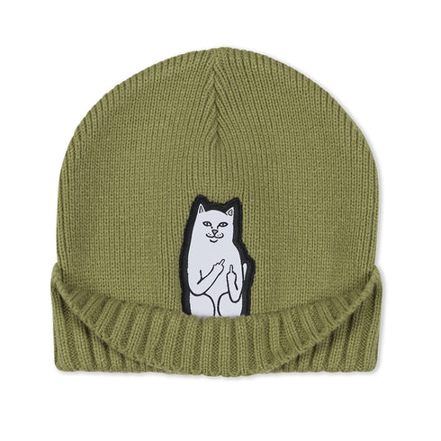 Ripndip Lord Nermal Beanie Bonnet - Light Forest - Streetart.fr